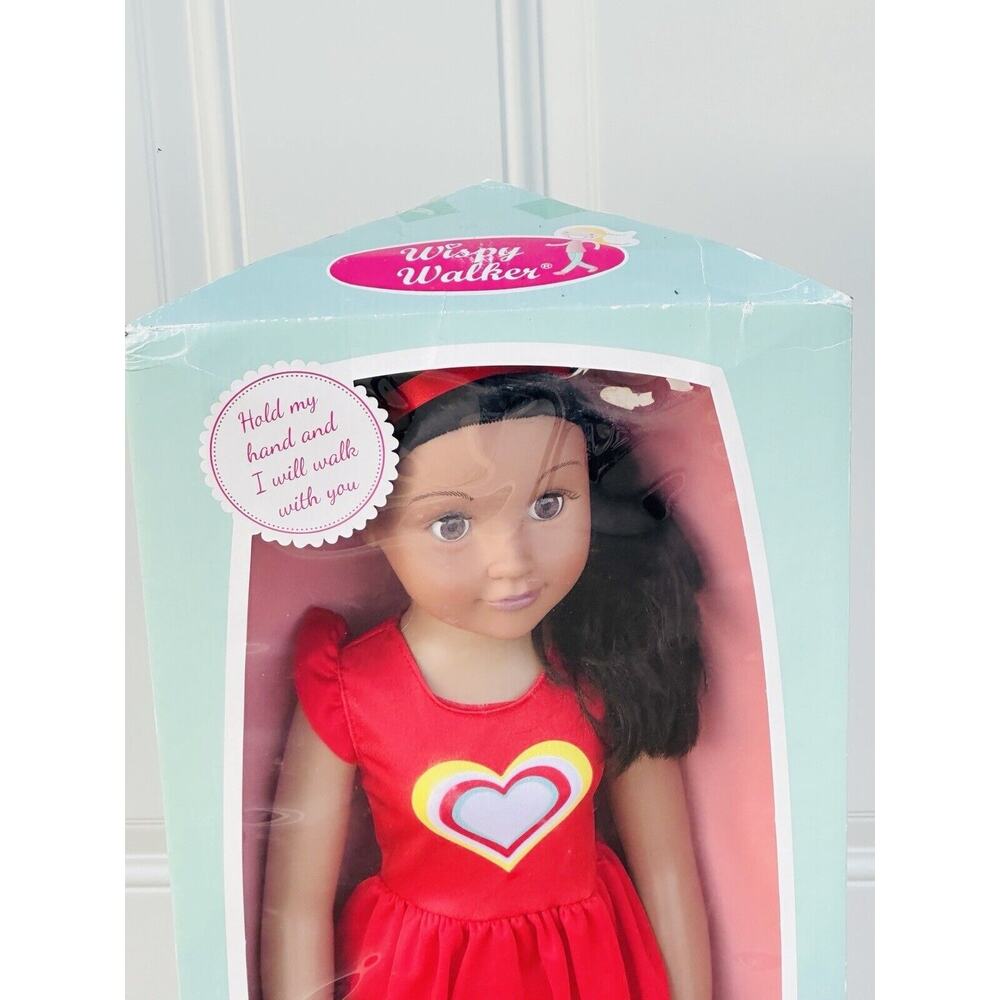 NEW WISPY WALKER 27" WALKING DOLL African American Latino Life Size Doll Gift - Picture 3 of 6